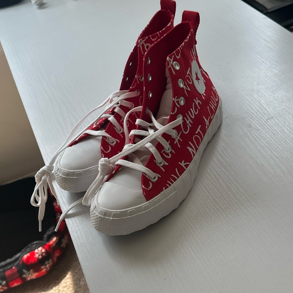 Red chucks - Picture 2 of 2